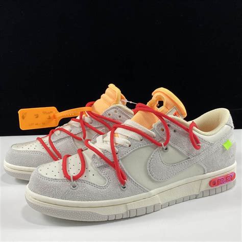 nike dunk off white lot.